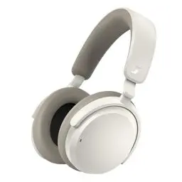 Produktbild: Sennheiser ACCENTUM kabelloser Bluetooth-Kopfhörer – 50 Stunden Akkulaufzeit, hochwertige Klangqualität, hybride ANC-Technologie ganzen Tag, Weiß
