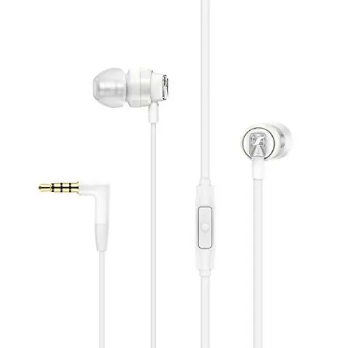Produktbild: Sennheiser CX 300S In-Ear-Kopfhörer mit Universal Smart Remote ̶̶ Weiß