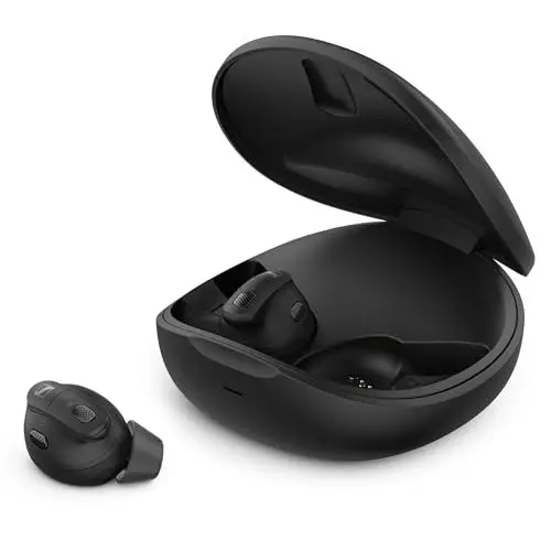 Produktbild: Sennheiser Conversation Clear Plus - True Wireless Bluetooth Hörlösung mit Sprachanhebung und aktiver Geräuschunterdrückung (ANC) - Schwarz