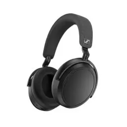 Produktbild: Sennheiser MOMENTUM 4 Wireless Kopfhörer mit Bluetooth - mit adaptiver Geräuschunterdrückung für kristallklare Anrufe - 60 Stunden Akkulaufzeit - anpassbarer Klang, leicht und faltbar - Schwarz