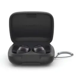 Produktbild: Sennheiser Momentum Sport-Ohrhörer mit Fitness-Tracking für Herzfrequenz und Körpertemperatur – kristallklarer Klang mit adaptiver ANC-Funktion, sichere Passform, 24 Stunden Akkulaufzeit – Graphit