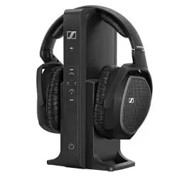 Produktbild: Sennheiser RS 175 Digitaler drahtloser Over-Ear-Kopfhörer - Bassverstärkung und Surround-Sound für Heim- und TV-Entertainment-Systeme, schwarz