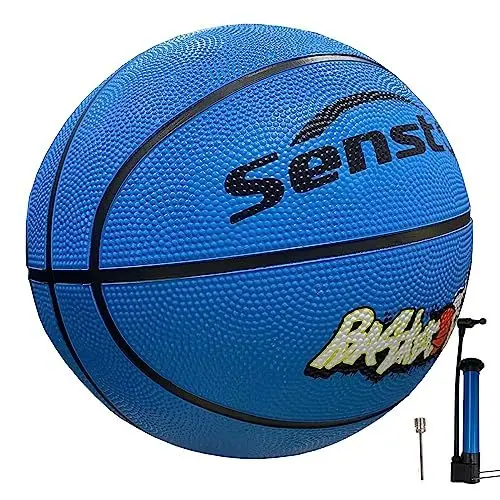 Produktbild: Senston Basketball Kinder Größe 5 Anfänger Outdoor Training Basketbälle mit Ball Pumpe