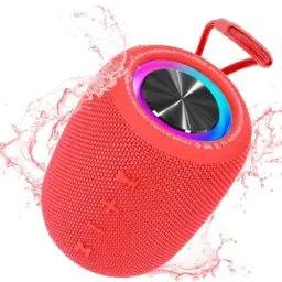 Produktbild: SENXINGYAN 20W Bluetooth Lautsprecher – Tragbare Musikbox mit 360° Stereo-Sound, LED-Lichtshow, IPX6 Wasserdicht, 16 Stunden Spielzeit, FM Radio/AUX/TF Unterstützung