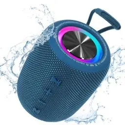 Produktbild: SENXINGYAN 20W Bluetooth Lautsprecher – Tragbare Musikbox mit 360° Stereo-Sound, LED-Lichtshow, IPX6 Wasserdicht, 16 Stunden Spielzeit, FM Radio/AUX/TF Unterstützung