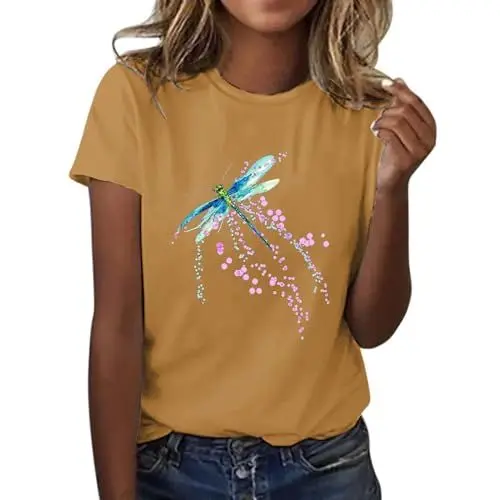 Produktbild: September Angebote Sale Karobluse Damen Damen Shirt Weit Geschnitten Konfirmation+Outfit+Mutter T Shirt Damen Mit Muster Schulterfreies Top Damen Damen Sommer Kleidung Sale