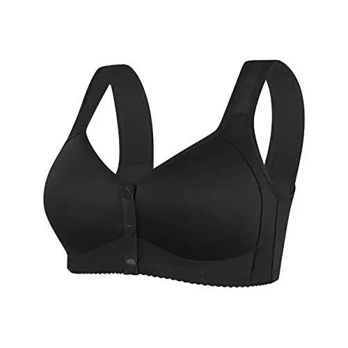 Produktbild: September Angebote Sale Stützbhs Ohne Bügel Grosse Grössen Sport Bh Reiten Starker Halt Drahtloser Push Up Bh Bequeme Unterwäsche Damen Bustier Damen Grosse Brueste Spitze Liefertermin Bestellung