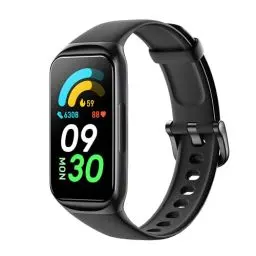 Produktbild: Septoui Fitness Tracker, 1,47 Zoll Fitnessuhr Pulsuhr SpO2 Schlafmonitor Schrittzähler IP68 Wasserdichter Aktivitätstracker 100+ Sportmodi Smartwatch Damen Herren, Smartband Schwarz