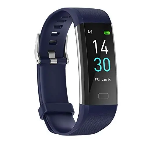 Produktbild: Septoui Fitness-Tracker Pulsuhr Blutdruck SpO2 Fitnessuhr IP68 Wasserdicht, 16 Sportmodi Schrittzähler Kalorienzähler Schlaf Tracker Aktivitätstracker Damen Herren Kinder Smartwatch Android iOS
