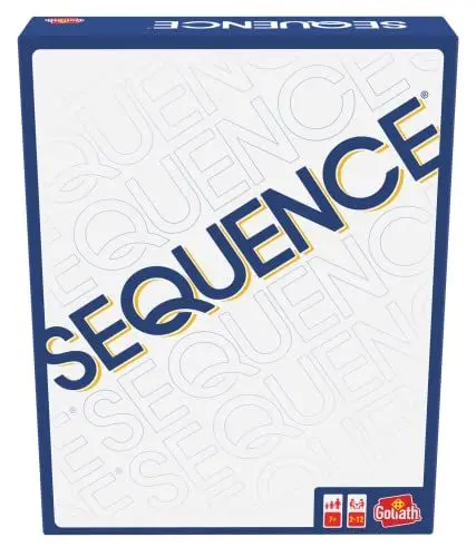 Produktbild: Goliath - Sequence Classic, EIN Brettspiel für Kinder und Erwachsene ab 7 Jahren, Strategisches Kartenspiel, mit Deutsches Handbuch verfügbar, Gesellschaftsspiel für 2-12 Spieler