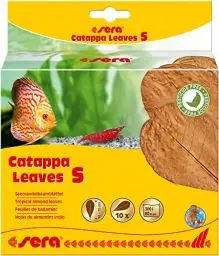 Produktbild: sera Catappa Leaves S 10-15 cm (10St) - Seemandelbaumblätter für die natürliche Wasseraufbereitung