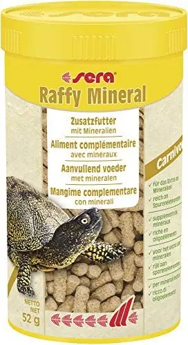 Produktbild: sera Raffy Mineral 250 ml (52 g) - Schließt Versorgungslücken zuverlässig, Wasserschildkröten Futter