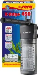 Produktbild: sera X-Edge 450 leistungsstarker & energieeffizienter Eckfilter BZW. Innenfilter fürs Aquarium bis 200 Liter, 32656