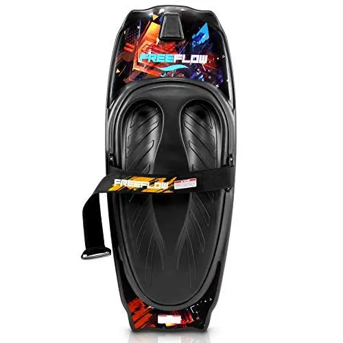 Produktbild: SereneLife Kneeboard Wassersport – Wakeboard mit Schlaufe, Surfbrett - mit Verstellbarem Gurt, Sommeraktivitäten für Sportbegeisterte, Sommer Wassersport- Ideal für Anfänger Kinder & Familien
