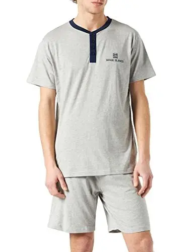 Produktbild: Serge Blanco Herren Serge Blanco Ser/1/Enc Pyjamaset, Para/Mg, XL EU