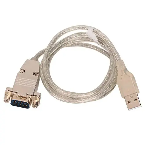 Produktbild: Serieller USB-auf-RS232-Adapter, 39 Fuß USB 2.0 auf 9-poliges Serielles DB9-Kabel, mit CH340-Chipsatz, für Windows XP, 7/8/10