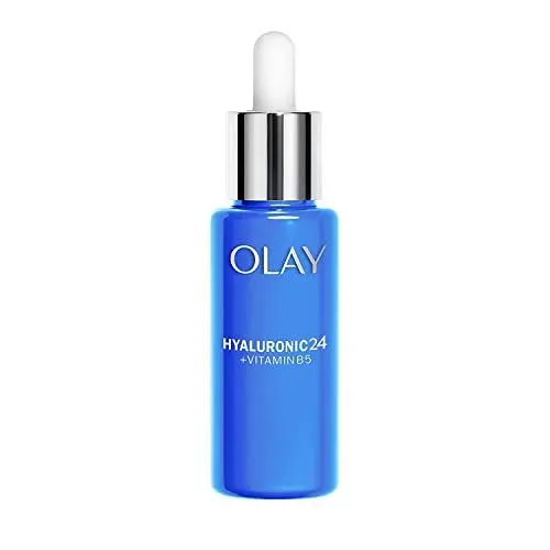 Produktbild: Olay Regenerist Hyaluron 24 Serum (40 ml) mit Hyaluronsäure, Vitamin B5 & Niacinamid, Gesichtscreme Damen, skincare für Frauen, Feuchtigkeitsspendend für strahlende Haut, ohne Parfum