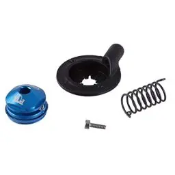 Produktbild: FOX Factory 2020 Grip Push-Lock Remote, Topcap-Schnittstellenteile - Fahrradschloss, Blau - Zubehör - Bike Suspension Remote Control Parts
