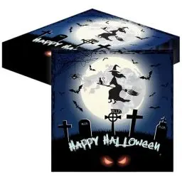 Produktbild: Servietten Halloween Tischdeko Halloween Deko - SUPJADE Halloween Party Accessorries Servietten Schwarz Happy Halloween Serviette Halloween Geburtstag Servietten Papierservietten 33x33cm (40Stück)