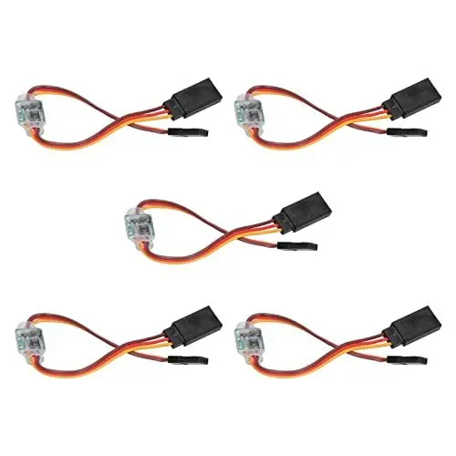 Produktbild: Servo Signal Reverser, Universal 5A Simple Control Lenkgetriebe Reverser 3.6V-24V ABS Shell für RC-Flugzeuge