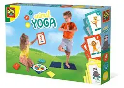 Produktbild: SES Creative 02288 - Animal Yoga: Spielerisches Yoga-Set für Kinder, Inkl. Matten und Karten