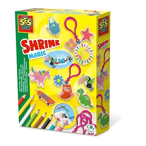 Produktbild: SES Creative 14022 Schrumpffolie-Schlüsselanhänger, Mittel