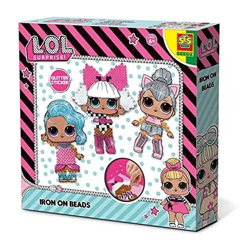 Produktbild: SES Creative 14198 L.O.L. Surprise L.O.L. Beedz-Bügelperlen, L