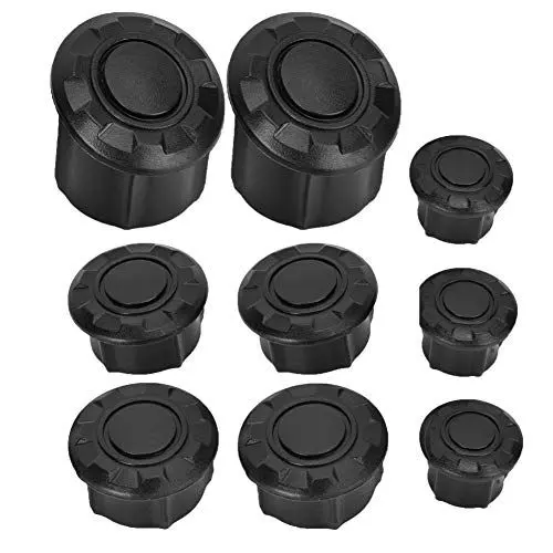 Produktbild: Staubdicht Motorrad Rahmenloch wasserdichte Abdeckkappen Stecker Kit Dekor Für R1200GS LC Adventure 14-18