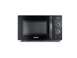 Produktbild: SEVERIN 2-in-1 Mikrowelle mit Grill 800 W, Grillofen mit 25 L Kapazität und 9 Leistungsstufen, Mikrowelle mit Grillrost und Drehteller, silber, MW 7785