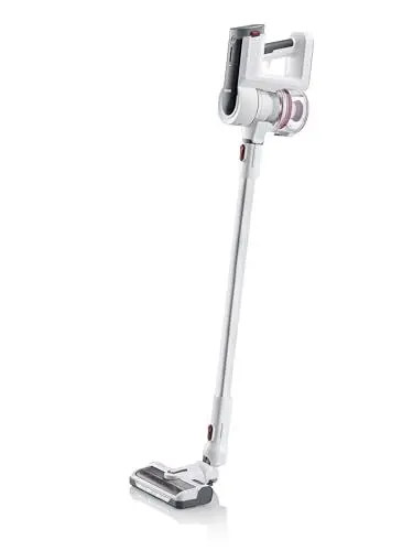 Produktbild: SEVERIN Akku Staubsauger kabellos 60 Min Laufzeit, 23Kpa/400W 2-in-1 Staubsauger für Tierhaare, ultraleicht & beutellos für Teppich, Hartböden & Auto, HV 7166