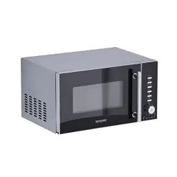 Produktbild: SEVERIN 3-in-1 Mikrowelle mit Grill und Heißluftfunktion, Minibackofen mit 10 Leistungsstufen, multifunktionale Mikrowelle mit Drehteller und Grillrost, schwarz, MW 7773