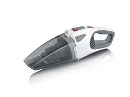 Produktbild: SEVERIN 4-in-1 Akku-Handstaubsauger, kabelloser Nass- & Trockensauger für Autositze, Handsauger für Tierhaare & Flüssigkeiten, bis zu 30 Min Laufzeit, weiß-grau/rot, HV 7146