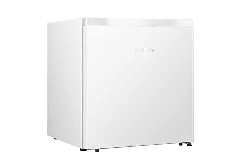 Produktbild: SEVERIN Gefrierbox mit 4 * Gefrierfach, Mini Tiefkühltruhe mit Glasablage, Mini Tischgefrierschrank für kleine Haushalte, 31 L Nutzinhalt, weiß, GB 8883