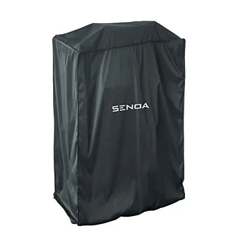 Produktbild: SEVERIN Grillabdeckung SENOA für SEVERIN SENOA Standgrills, Grill Abdeckhaube aus wasserdichtem 600D Oxford-Gewebe, robuste Grillhaube gegen Witterung, schwarz, ZB 8122