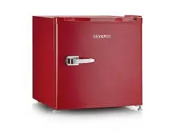 Produktbild: SEVERIN Retro Mini Kühl-/Gefrierbox (31 l), Gefrierschrank klein, Minikühlschrank mit flexibler Temperaturregelung, Tischkühlschrank, rot, GB 8881