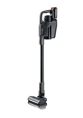 Produktbild: SEVERIN SEPURO Pro Akku Stiel- und Handstaubsauger mit innovativer Staubbeutel-Technologie und Einhell Power Akku, kabelloser Staubsauger, HV 7187