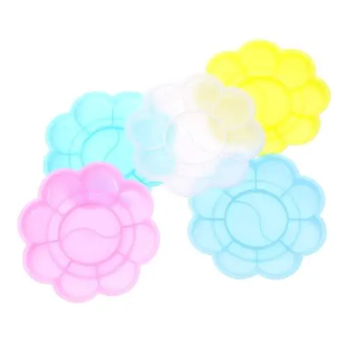 Produktbild: SEWACC Aquarellfarbenkasten Mit 100 Tabletts Mit Blumendesign Praktische Farbplatte Für Kunst Leichte Und Einfach Zu Reinigende Palette