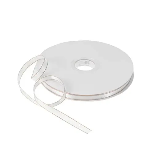 Produktbild: SEWACC 100 Bänder Für Die Hochzeit Geschenkbänder Dekoratives Band Blumendekoration Band Zum Basteln Hochzeitsband Schärpenbänder Für Den Hochzeitsstuhl Geschenkpaketband Sackleinenband