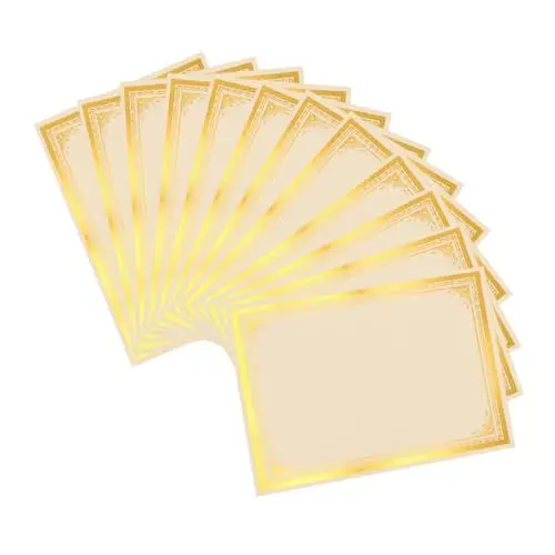 Produktbild: SEWACC 12er-pack Zertifikatpapier Blanko Diplom-zertifikatblätter Schulpreispapier