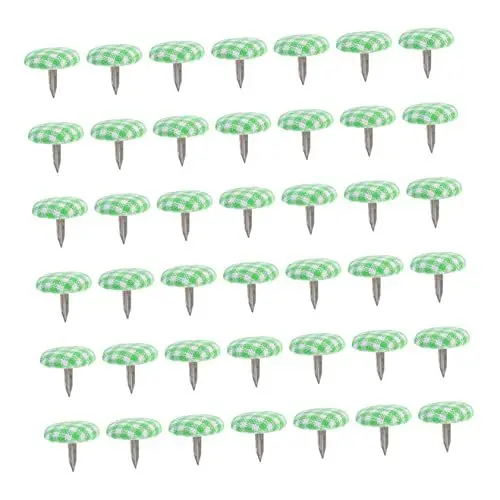 Produktbild: SEWACC 150 Stk Zweibeinige Nägel Diy-crfat-brads Karierte Nägel Reißnägel Mini Druckknöpfe Schulprojekt Bradst Handwerk Brads Dekorative Reißnägel Brad Handwerk Lieferungen Halter Eisen