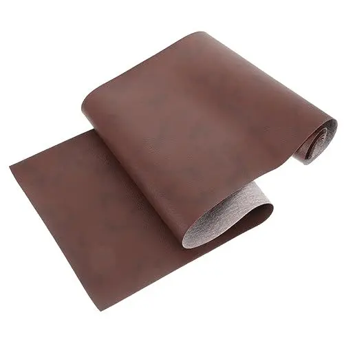 Produktbild: SEWACC Kunstlederblätter Aus Pu-leder 20 X 120 Cm Bastelleder für Handgefertigte Dekorationen Nähset für Die Lederverarbeitung