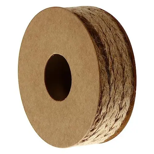 Produktbild: SEWACC 1 Rolle Schleife Blumenstraußseil braunes Garnband zum Basteln Leckerlibeutel binden seidenband bändchen hochzeitsdeko klettband Hochzeitsband Hochzeit DIY Band Khaki