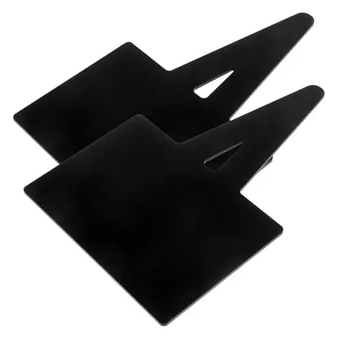 Produktbild: SEWACC 2stücke Acryl Preisschild Wiederverwendbar Quadratisches Preisdisplay Für Supermärkte Und Geschäfte Für Klare Preisansicht Und Produktpräsentation