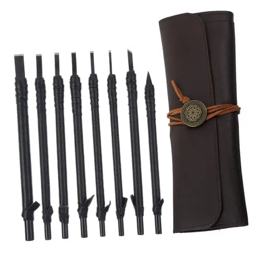 Produktbild: SEWACC 1 Satz Siegelschneidemesser Tranchiermesser gravur schnitzen Stichel für Steingravur woodcarver holzschnitzset werkzeug gravur beschriftung gravierer praktischer Schnitzbeitel