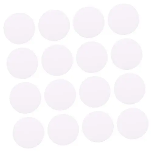 Produktbild: SEWACC 200 STK Doppelseitiger Schaumklebstoff Selbstklebende Schaumpunkte runde Kerzendocht-Befestigungsaufkleber Klebeband doppelseitig Double Sided Tape Selbstklebender Aufkleber Weiß