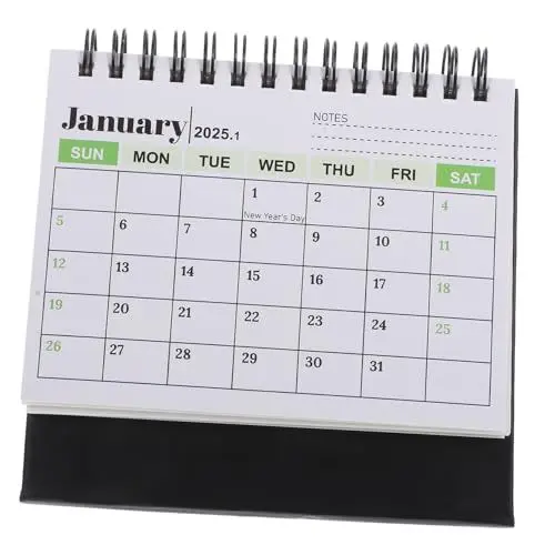 Produktbild: SEWACC Schreibtisch Kalender Kreativer Tischkalender 2025 Stehender Mini Schreibtischkalender Traditioneller Kalender Für Das Jahr Der Schlange Modernes Design Und Ideal Für Büro Und
