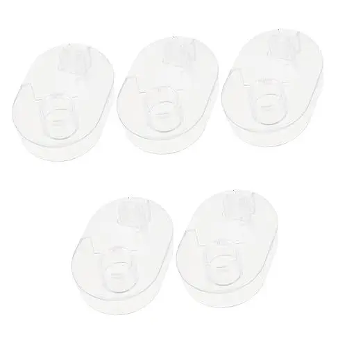 Produktbild: SEWACC 20 Stk Papier Halter Unsichtbarer Bandschneider Wahsi-klebebandspender Unsichtbares Klebeband Polsterband Aufkleber-schneidemaschine Tragbarer Klebebandschneiderhalter Plastik