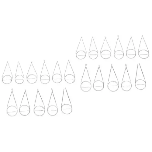 Produktbild: SEWACC 22 Sätze kreisförmige Häkelnadel Rundstricknadeln stricknadel set Stricknadelset Stricknadeln mit glatter Oberfläche Stricknadeln-Set Stricknadeln aus Edelstahl