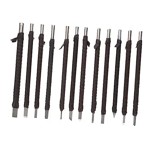 Produktbild: SEWACC 24 Teiliges Schnitzmesser Allzweckmesser Spezialwerkzeuge Schnitzwerkzeug Chip Schnitzerei Zimmermannswerkzeuge Schnitzmesser Holzschnitzerei Set Stahl