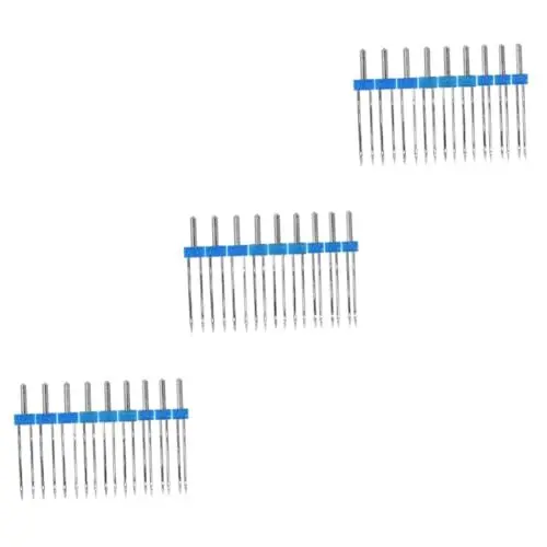 Produktbild: SEWACC 27 Stk Nähmaschinennadel Doppelnadel Nadeln Für Nähmaschinen Stabile Seitennähnadeln Robuste Nadeln Multifunktionsnadeln Zwillingsnadel Nähnadeln Zum Basteln Haushaltsnadel Metall